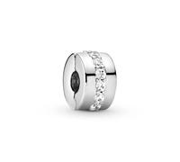 Pandora Charm de Clip Fila Brillante con Circonitas Cúbicas en Plata de Ley
