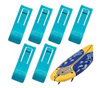 Clip para Aleta De Tabla De Surf - Juego De 6 Accesorios Sujetaaletas Tabla Surf | Accesorios Multifuncionales para Tablas De Paddle Y Esquí Acuático para Principiantes Entusiastas