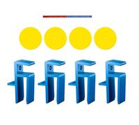 Clip para armario - Juego de 4 conectores de panel resistentes, abrazaderas de metal precisas para montaje y reparación de muebles, ideal para técnicos, armarios