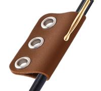 Clip para bolígrafo genérico para diario - Accesorios de oficina de cuero PU portátil | Clip para lápiz y bolígrafo para cuaderno - Para cuadernos encuadernados papeles estudiantes adultos en casa