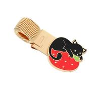 Clip para bolígrafo inspirado en la naturaleza, anillos ajustables para leer planificadores de diario, clip multifuncional