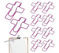 Clip para bolígrafos, organizador colorido de metal reutilizable de 10 piezas | Portapapeles para lápices | para portapapeles, cuadernos, planificadores, estudiantes, profesores, oficina en casa