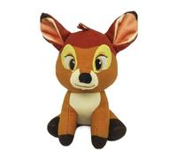 Clip para Bolsa Disney Bambi Unisex Talla Única - Colgante Peluche 3D Marrón 100% Poliéster con Anilla para Mochila y Llaves, Licencia Oficial, Ideal para Regalo y Vuelta al Cole