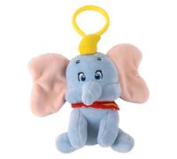 CERDÁ Llavero de peluche Dumbo con gancho de plástico – suave y ligero – Licencia oficial Disney