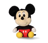 CERDÁ Llavero de peluche Mickey Mouse con gancho plástico, suave y ligero - Licencia Oficial Disney