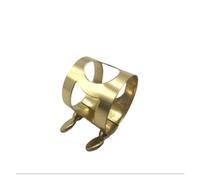 Clip Para Boquilla De Saxofón Alto, Clip Para Boquilla De Baquelita Para Saxofón Alto Plano, Abrazadera Dorada De Resorte, Clip Dorado