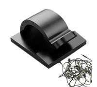 Clip para cables adhesivos - Soporte gestión del cargador, organizador multiusos puerta de pared escritorio mesita de noche | USB almacenamiento de auriculares, hogar, coche, oficina, ordenador