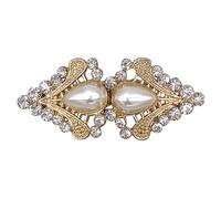 Clip Para Cárdigan 2 uds Retro suéter remolino Clip capa Clips cárdigan broches alfileres chal Collar cierre vestido broche for camisa Clip joyería(K)