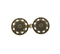 Clip Para Cárdigan 3 pares de Clips de cuello de cárdigan Vintage for mujer, broche for chal, suéter, blusa, Pin, capa, cierres, hebilla, broche, Clip, joyería(I)