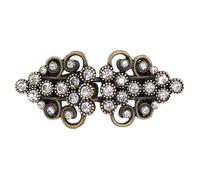 Clip Para Cárdigan 3 uds broches alfileres camisa de vestir Vintage chal Collar broche suéter remolino Clip capa Clips(F)