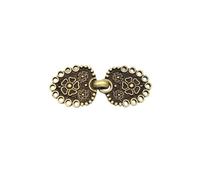 Clip Para Cárdigan 3 uds mujeres Retro Vintage Cardigan Clip suéter chal blusa cuello bufanda for Jersey broche Pin accesorios de joyería(A-2)