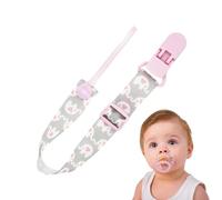 Clip para chupete,Clip para soporte para chupete | Correas para mordedor de chupete anticaída - Correas para mordedor de chupete, cordón para chupete para la dentición, soporte para chupete