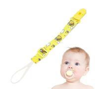 Clip para chupete,Clip para soporte para chupete | Correas para mordedor de chupete anticaída,Correas para la dentición Correa para chupete Correas para mordedor para niños y niñas