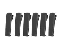 Clip para Cinturón de 6 Piezas, Práctico Clip para Cinturón de Radios Portátiles para Sujetar de Forma Segura, para Icom IC F1000 IC F2000 IC V10MR IC F1000D IC F2000D IC F2000T