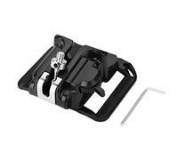 Clip para Cinturón de Cámara KIMISS, 1 Colgador de Cámara, Soporte de Hebilla de Cinturón de Liberación Rápida con Montaje de Tornillo de 1/4 Pulgadas para DSLR