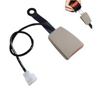 Clip para cinturón de seguridad, clip de cinturón de seguridad para interiores de liberación rápida con tapón de alarma sensor, inserto para coche permanente, para vei