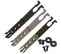 Clip para cinturón de vaina, accesorios de funda con tapa de punto para una mejor seguridad, clip de transporte de vaina de acero inoxidable, funda de cuchillos, clip de cintura, clip de vaina, clip