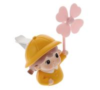 Clip para Coche Decorativo de Vinilo Diseño de Chica Cartoon | Aroma para Rejilla de Ventilación, Estilo Adorable y Creativo, Fácil de Instalar