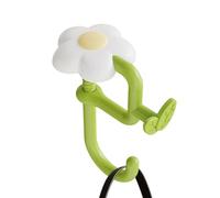 Clip para colgar bolsos, soporte ajustable para bolsas, organizador sin taladro, gancho en forma de flor, accesorio de escritorio de oficina, colgador de cubículo de restaurante, perchas portátiles