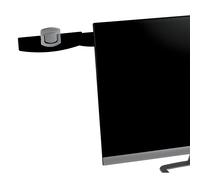 Clip para documentos con soporte para monitor 3M, capacidad para 30 hojas, color negro (DH240MB)