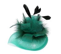 Clip para el cabello adolescente con decoración de plumas hilo arco forma de nudo horquilla vintage clip para el cabello para recoger fotos horquillas para la novia