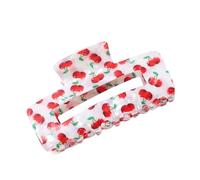 Clip para el cabello con diseño de limón, pinzas prácticas de PVC para mujeres con bajo mantenimiento y mejora de volumen looks mujeres clip de pelo primavera antideslizante resistente