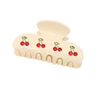 Clip Para El Cabello - Garras De Acetato - Catchr Para No Deslizantes Para Mujeres, Con Los Holder De Cereza Acrílica Para Delgados Gruesos Un Agarre Seguro Y De