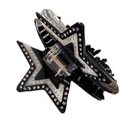 Clip para el pelo dulce delicado Rhinestones Decoraciones estrella Clip de pelo para mujer Cabello largo corto delicado clip de mandíbula para casual