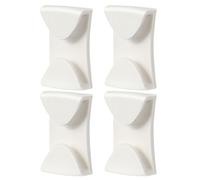 Clip para Gafas de esquí - Clips de Cinta para Gafas de esquí - 4 x Equipo de Deportes de Invierno - de sujeción de Clip con Fuerte Adhesivo para esquís, Mochilas portátiles con asa de Gafas