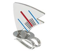 Clip para golf Marker - Zinc Alloy 3,25 x 3 cm | Airplane Pattern Ball Marker with 3 Line Sight Mark | Travel Hat Clip Accessory for Golfer Practice Training Course Game