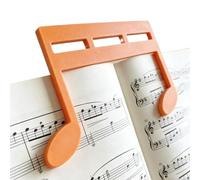 Clip para libro de música, material de impresión 3D, 12,1 x 7,7 cm, clip de soporte para libros, abrazadera antideslizante, herramienta de fijación de páginas para instrumentos de partitura, práctica