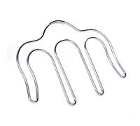 Clip para Libro de Música, Suministros de Oficina Ligeros Tipo M, para Jugar Al Aire Libre, Notas, Libros, Teclado, 2 uds. (SILVER)