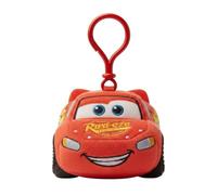 Clip para Mochila Cars Rayo McQueen Niño y Niña - Colgante Peluche Rojo con Mosquetón, Accesorio para Llaves y Cremallera, Licencia Oficial Disney Pixar, Regalo Vuelta al Cole