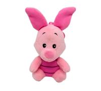 Clip para Mochila Piglet (Winnie the Pooh) Unisex - Colgante Peluche Rosa con Anilla, Licencia Oficial Disney, 100% Poliéster, Talla Única para Mochila Escolar, Llaves y Regalo