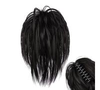 Clip para moño de pelo desordenado - Peluca de pelo falso rizado para moño, herramienta de accesorios para peinar el cabello | para mujeres Suministros de peinado Citas Rendimiento Trabajo Fiesta sali