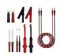 Clip para probador de circuito automotriz, clip de aislamiento, gancho de perforación rápida, gancho multímetro, clips de prueba aislados