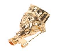 Clip para Ramo de Flores para Fiesta Dorado de Metal 1 Pieza | 2, 50 X 1, 50x1, 50cm, para Tallos y Pañuelo, Reutilizable y Ligero, Boda y Baile de Graduación
