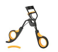 Clip para Rizador de Pestañas, Rizador de Pestañas de Acero Inoxidable con Hebilla Liviana, Ojos Agrandados con Almohadilla de Silicona de Repuesto para Mujeres para Fiestas