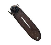 Clip para rodillo de moño para el cabello, rizador antideslizante, accesorio de peinado flexible, diseño antideslizante para cabello largo | Ideal para crear moños elegantes, peinados de fiesta, bodas