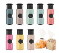 Clip para sellar bolsas de comida | Clip para sellar pan de bocadillo | 8 clips establecidos reutilizables para bolsas de pan bocadillos de frutas, cierre hermético robusto para viajes de campamento d