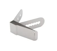 Clip para sensor de temperatura para barbacoa, acero inoxidable, resistente | Soporte para medidor de barbacoa, accesorios de cocina estables, clip ideal para hornos de carne, termómetros, barbacoas