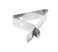 Clip para sensor de temperatura para barbacoa, acero inoxidable, resistente | Soporte para medidor de barbacoa, accesorios de cocina estables, clip ideal para hornos de carne, termómetros, barbacoas
