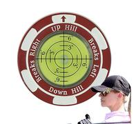 Clip para sombrero de golf a bola, marcadores de golf para poner el verde - de formación lectura | de entrenamiento reutilizable que ponen para uso exterior interior