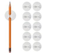 Clip para sujetacables - Juego de organizador de cables, diez sujetacables adhesivos para gestión de cables | Función de agarre fuerte, beneficio de reducción de enredos, áreas de escritorio, oficina,