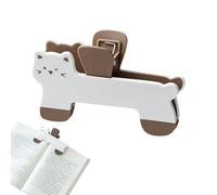 Clip Para Sujetar Páginas - Diseño De Gato Para Fijar La Lectura | Accesorios Para Sujetar Páginas Y Abrir Libros | Para Hombres Mujeres Niñas Jóvenes Adolescentes Profesores