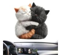 Clip Para Ventilación De Ambientador De Coche,Clip Plano Acrílico Aromático para Rejilla | Ambientador con Gato Adorable para Viajes en Coche y Uso Diario en Verano