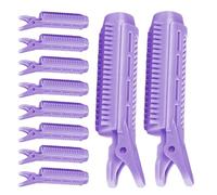 Clip para volumen del cabello 10 piezas 10x3 cm para elevación de raíces | Clip para peinado voluminizador rápido | Herramientas para el peinado femenino rizado fino | Accesorio para fijar el