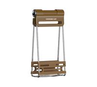 Clip plegable antiquemaduras, agarre de placa caliente, abrazadera ajustable multiusos para platos, acero inoxidable, herramienta de soporte de pinzas de cocina resistente al calor para mover platos