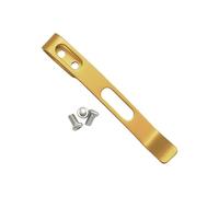 Clip plegable para herramientas de grado profesional, resistente a la corrosión, 420 bolsillos de acero inoxidable para entusiastas del aire libre, tornillos de acero inoxidable