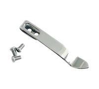 Clip plegable para herramientas de grado profesional, resistente a la corrosión, 420 bolsillos de acero inoxidable para entusiastas del aire libre, tornillos de acero inoxidable